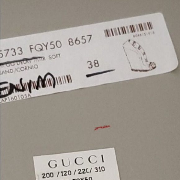 Gucci Denim Wedge - Picture 4 of 4